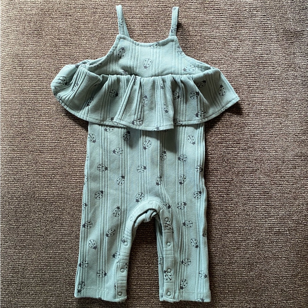 Ladybug Ruffle Jumpsuit